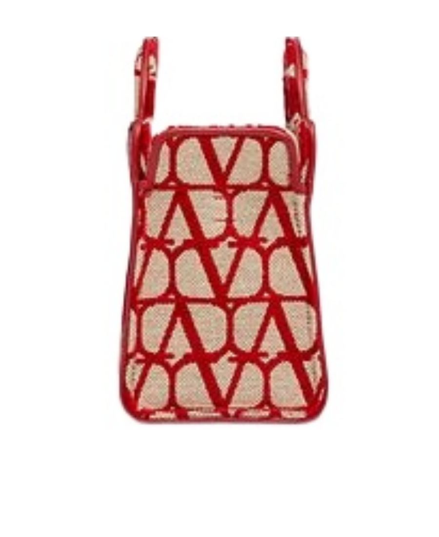 Valentino Le Troisième Toile Iconographe Top Handle Bag In Red