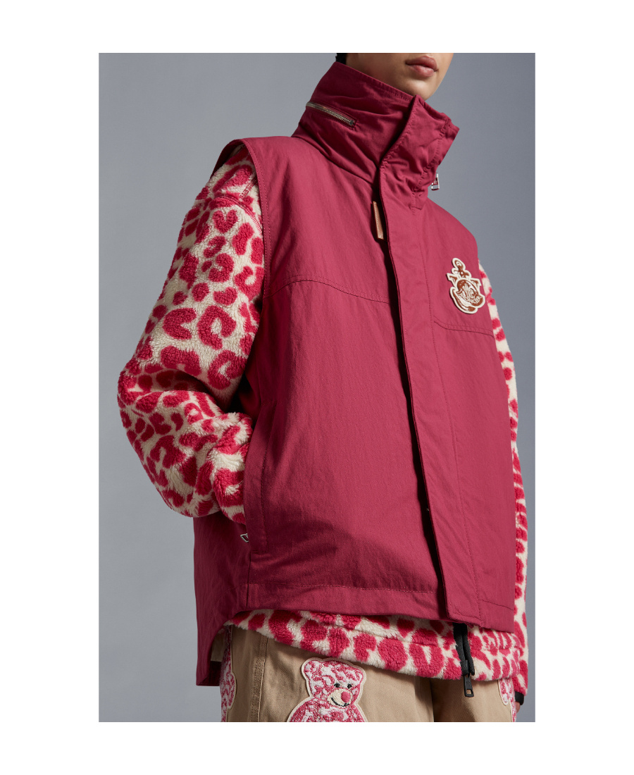 Moncler X Jw Anderson Tryfan Vest In Red
