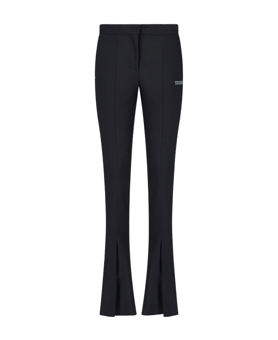 Off-white Off White Corporate Tailoring Pants In Black
