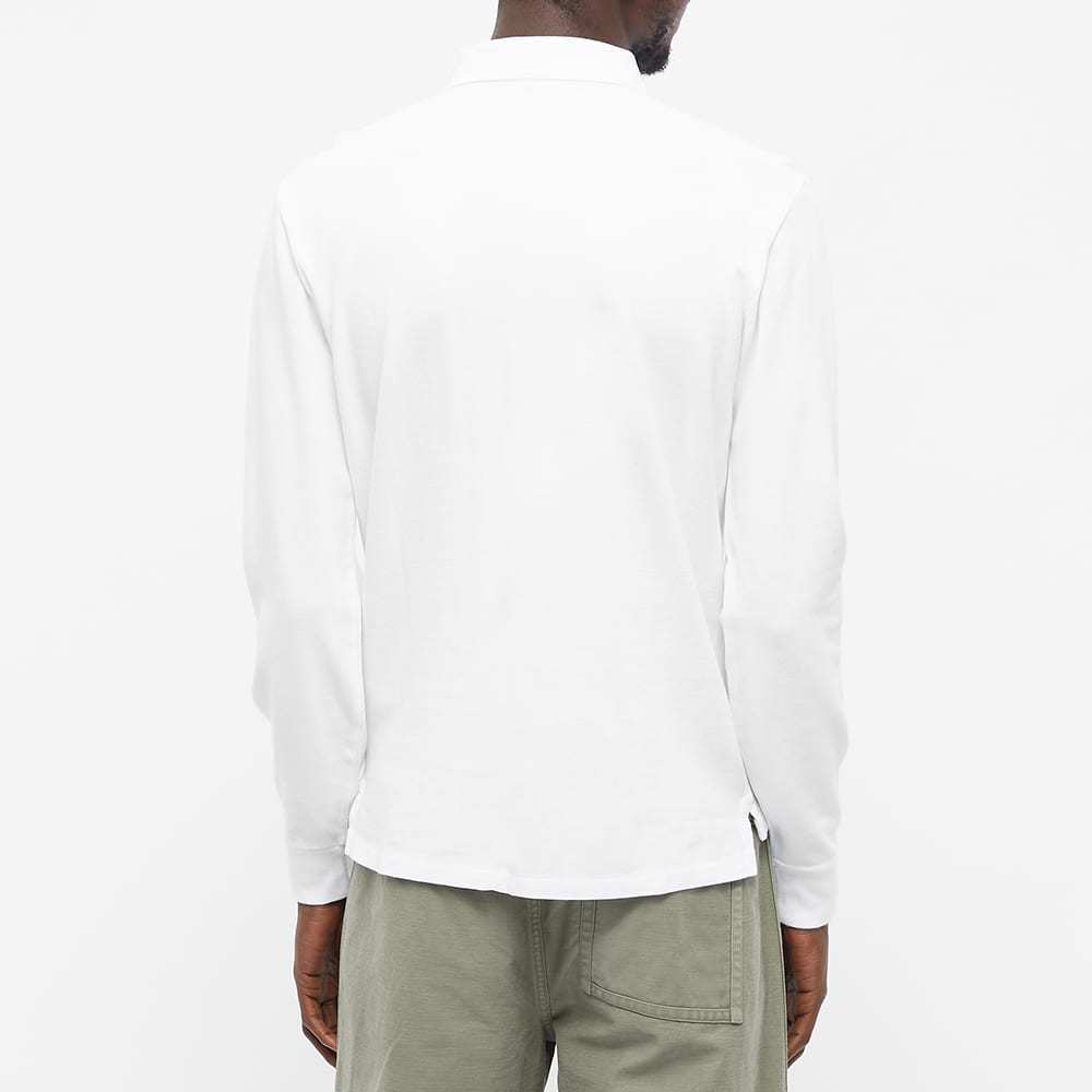 Polo Ralph Lauren White Polo With Classic Collar And Pony Embroidered On The Front In White