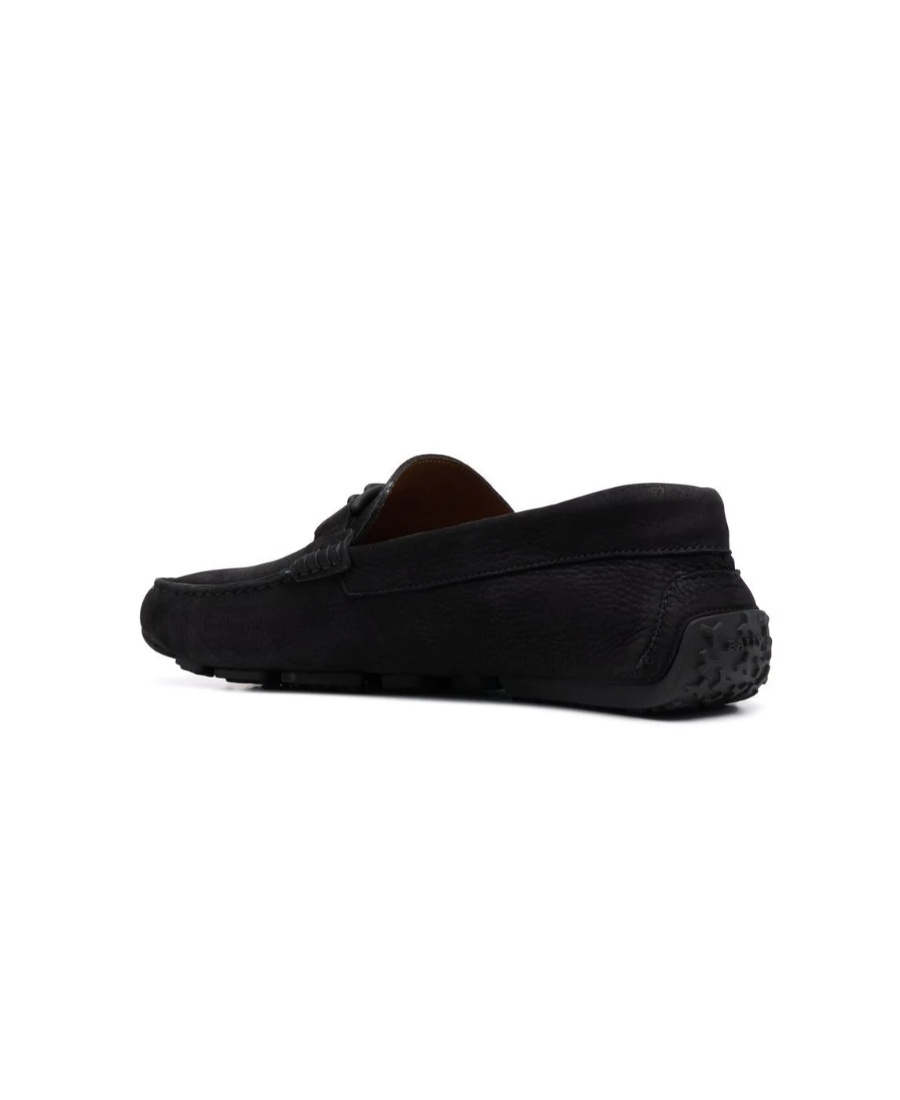 BALLY LOGO LOAFERS