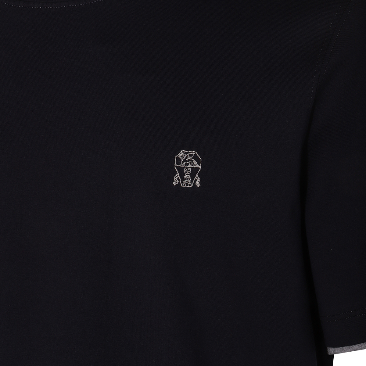 Brunello Cucinelli Short-sleeved T-shirt In Black