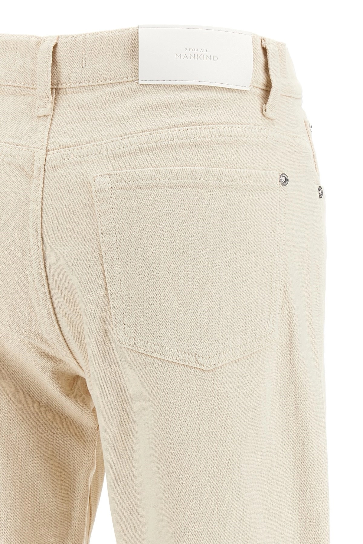 7 For All Mankind Beige Tess Jeans