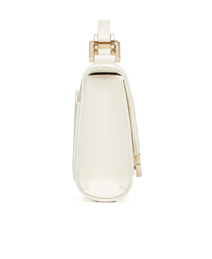 Valentino Garavani Vlogo Signature Shoulder Bag In White