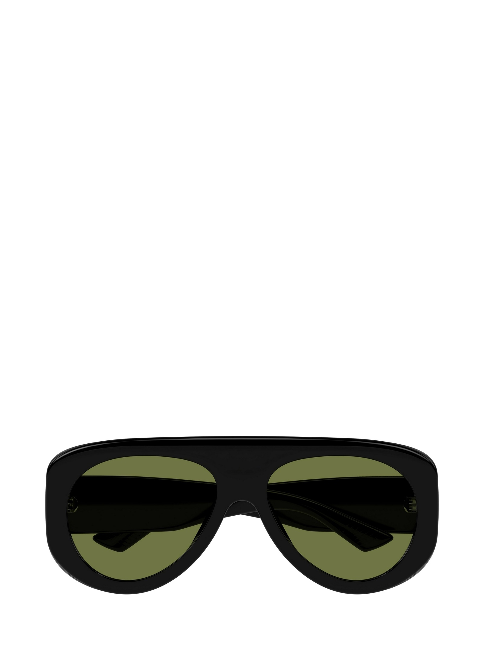 Bottega Veneta Eyewear Pilot Frame Sunglasses In Black