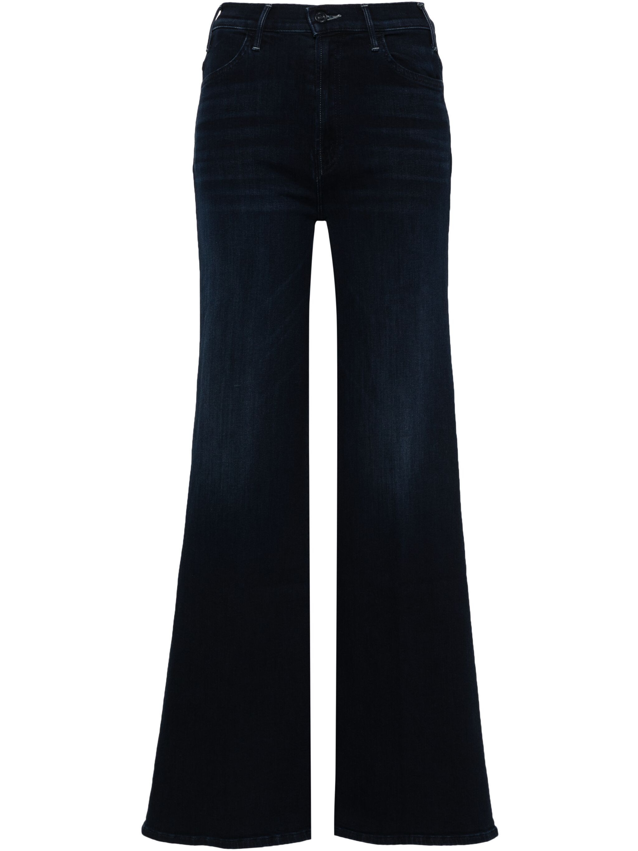 Mother Jeans With Belt Loops In Black