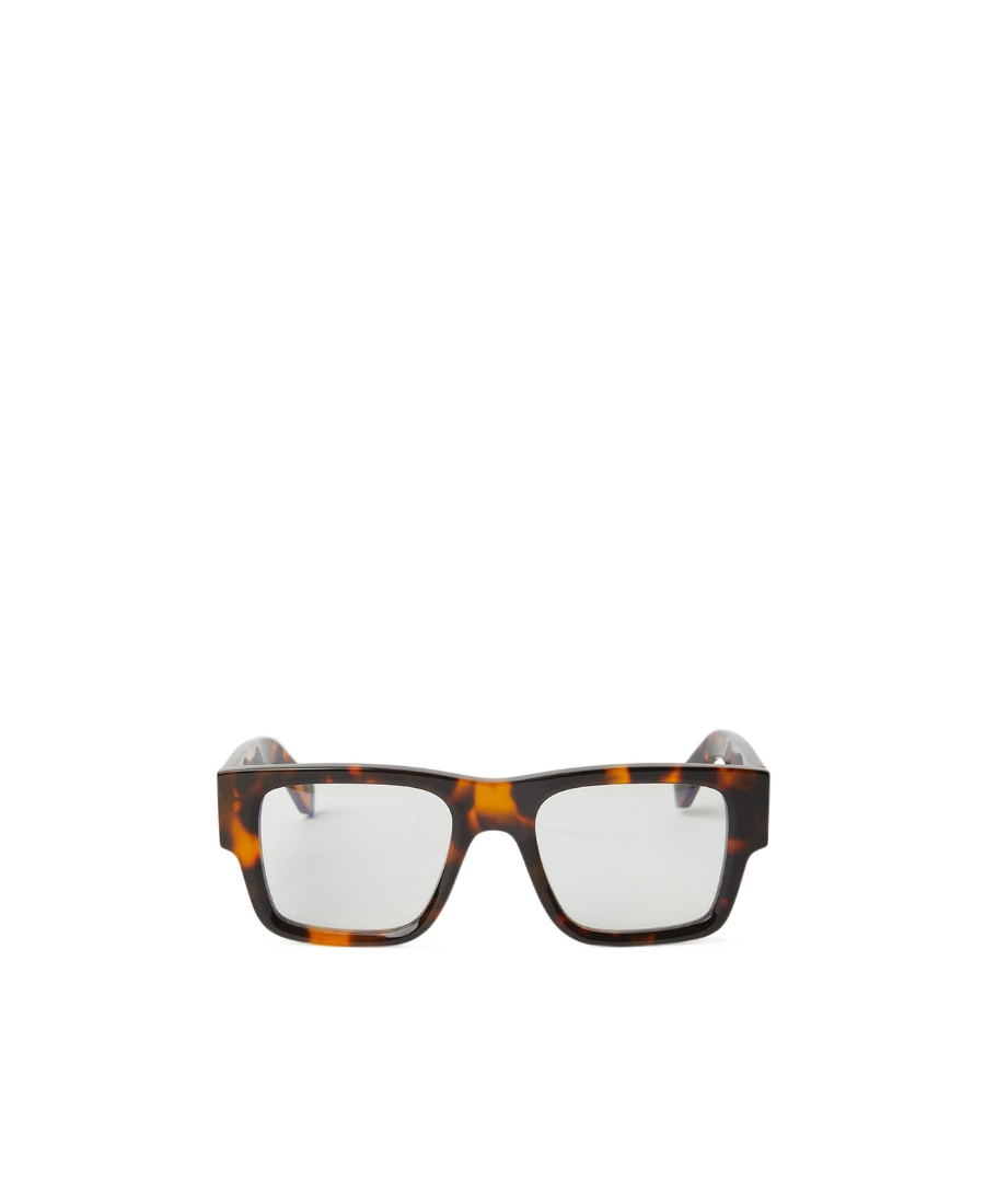 Off-white Tortoiseshell-effect Square-frame Glasses In Brown