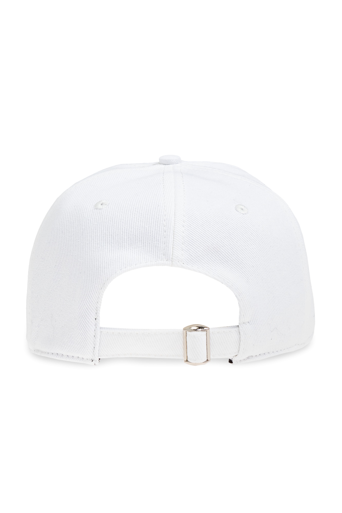 Moschino Logo-printed Curved Peak Cap In Neutral