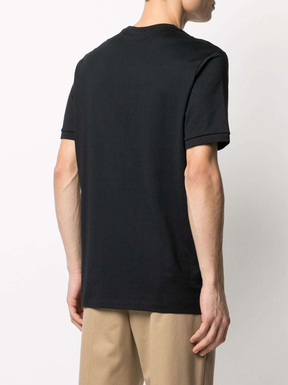 Shop Paul & Shark Logo Print T-shirt In Black