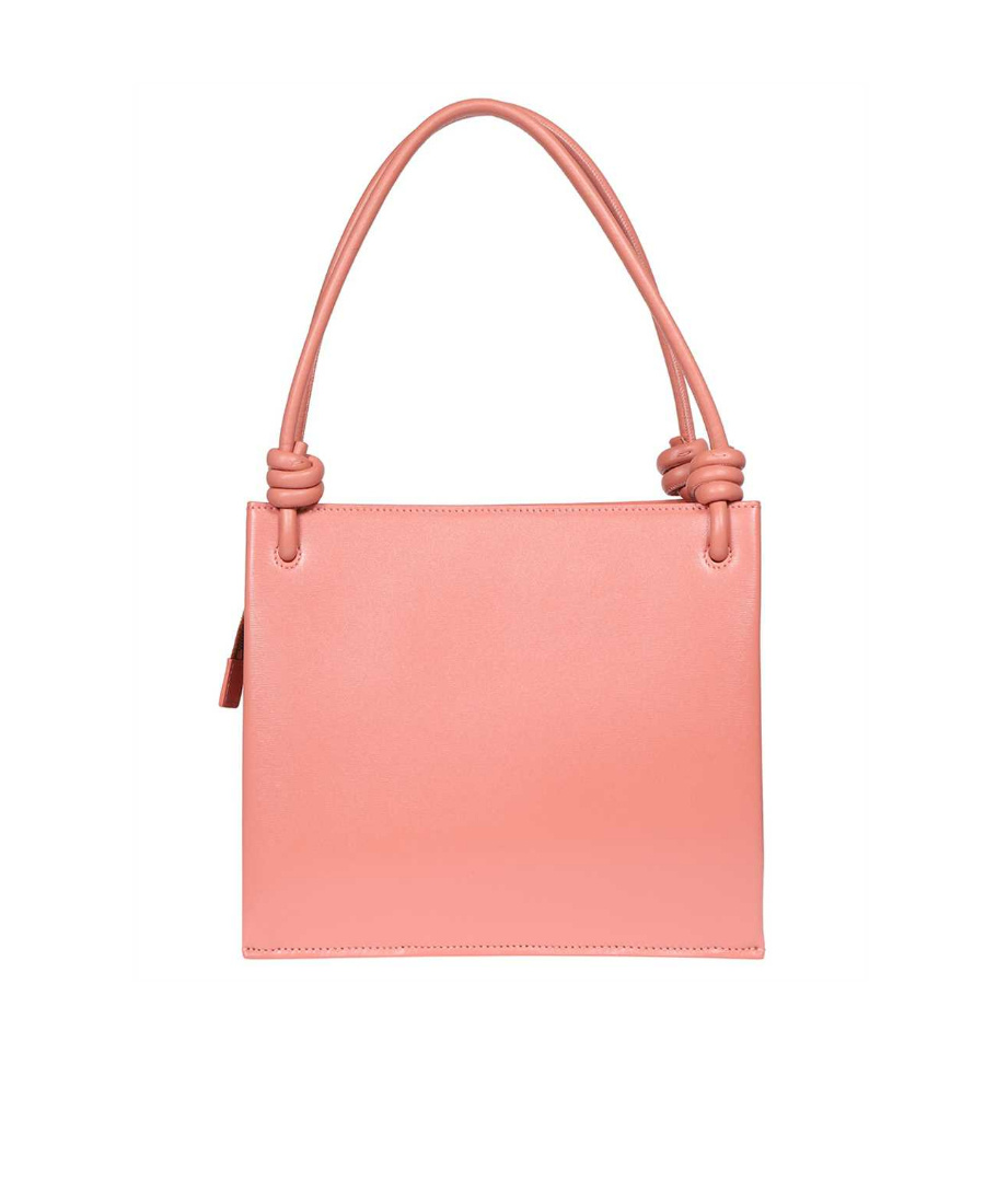 Jil Sander Rectangular Shape Knotted Handles In Pink