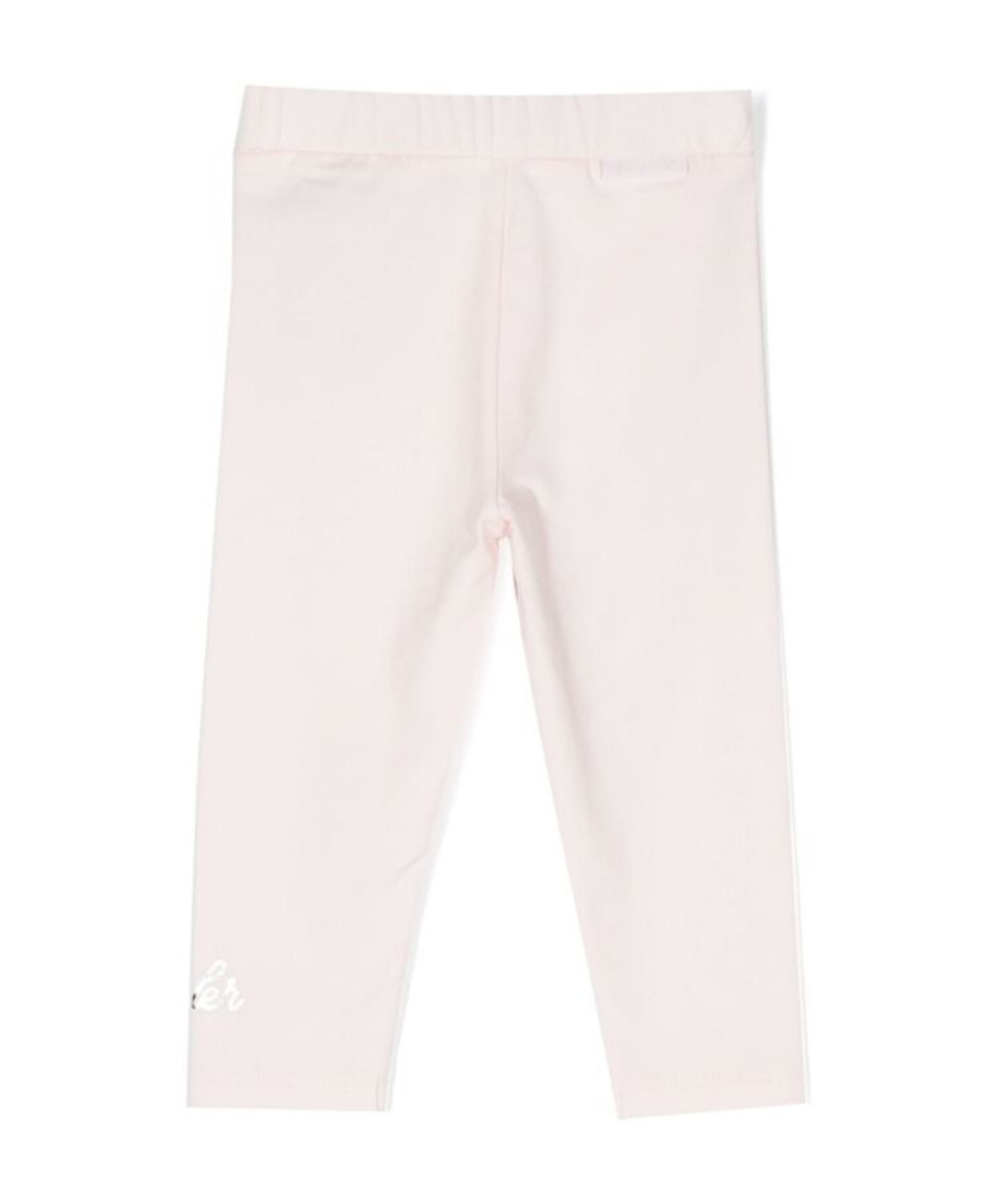 Moncler Loose Waist Leggings In Pink