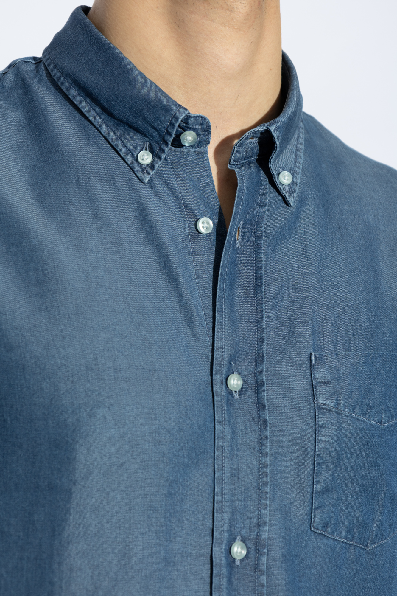 OFFICINE GENERALE LYOCELL SHIRT