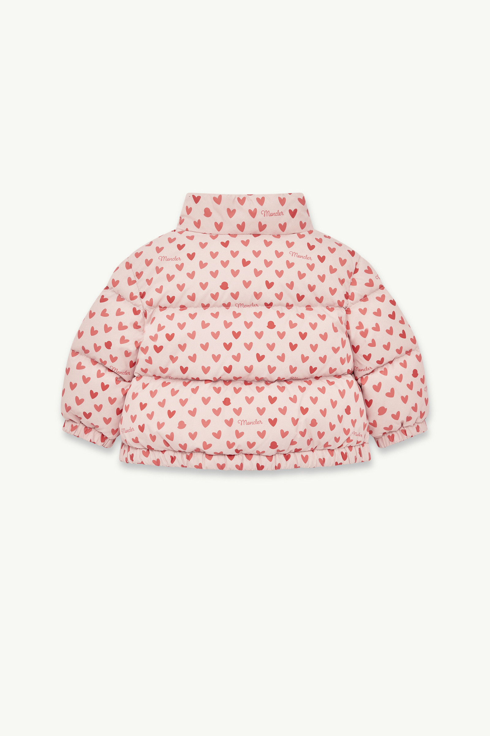 Moncler Bashira Printed Down Jacket In Multi