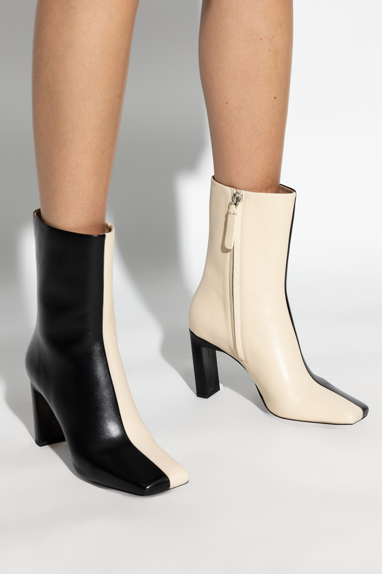Wandler 90mm Isa Ankle Boots In Black