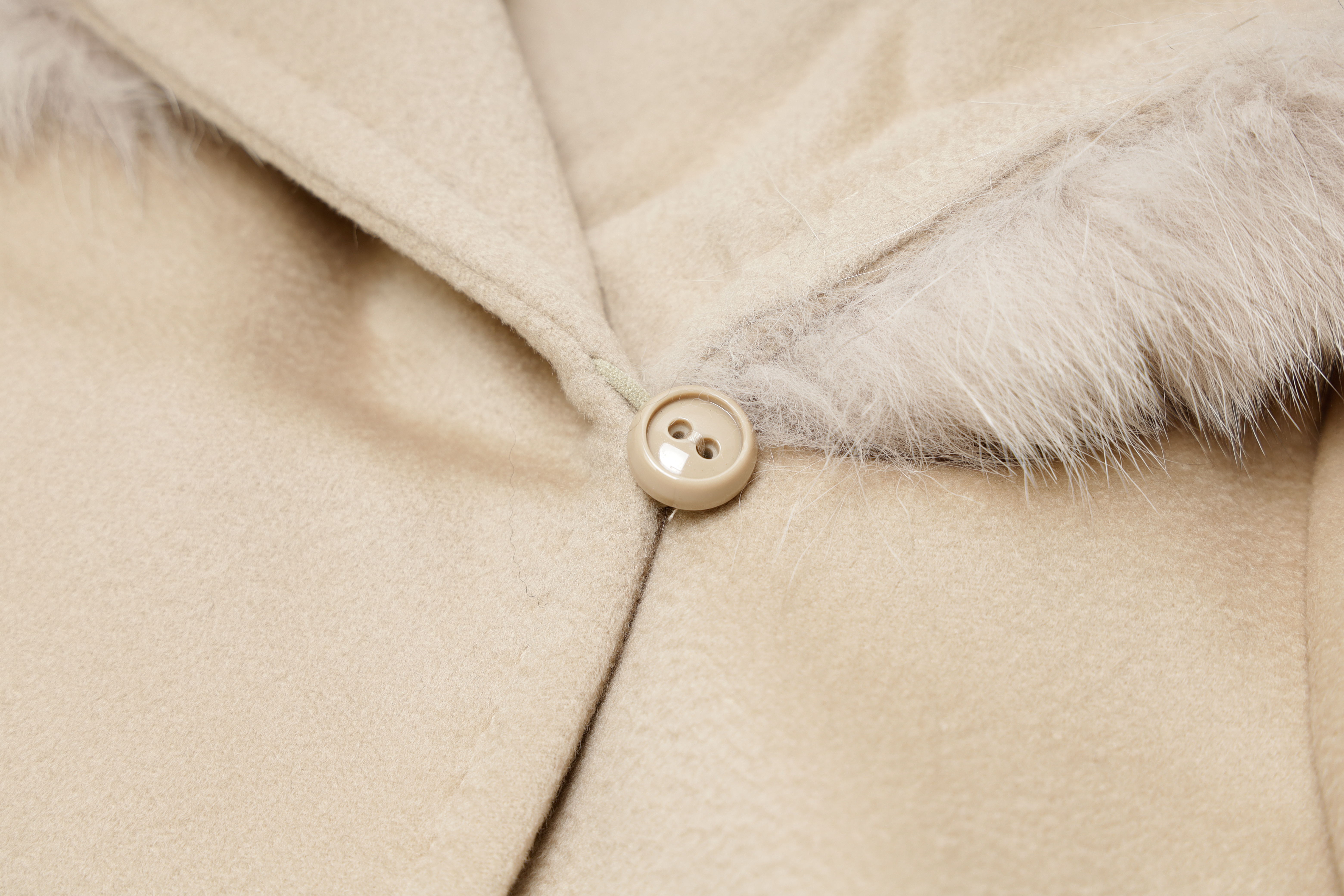MAX MARA LOGO HOODED OVERCOAT