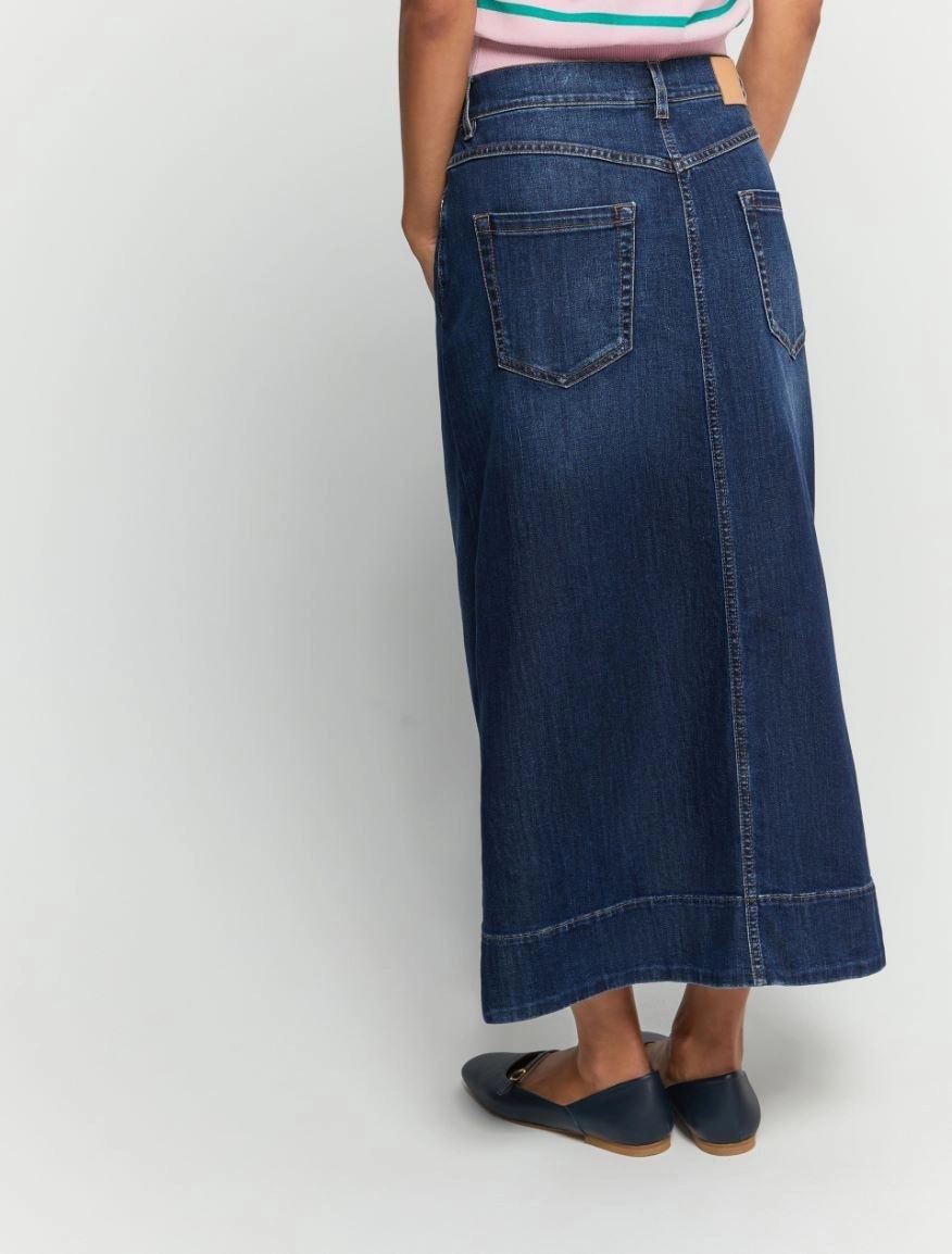 Iblues Denim Skirt In Blue