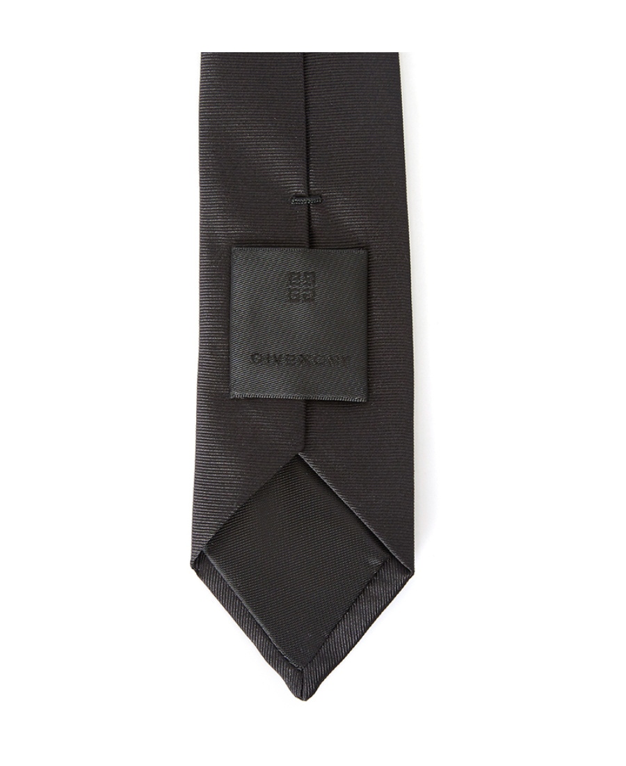 Givenchy Logo Tie In Black