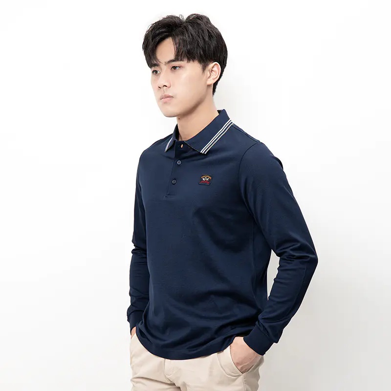 PAUL & SHARK LOGO DETAILS POLO SHIRT