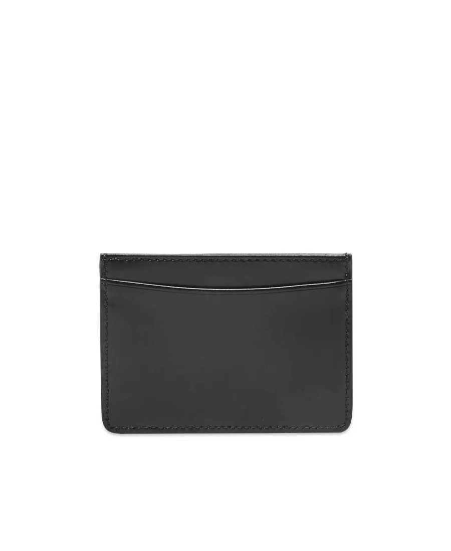 Apc Logo-embossed Cardholder In Black