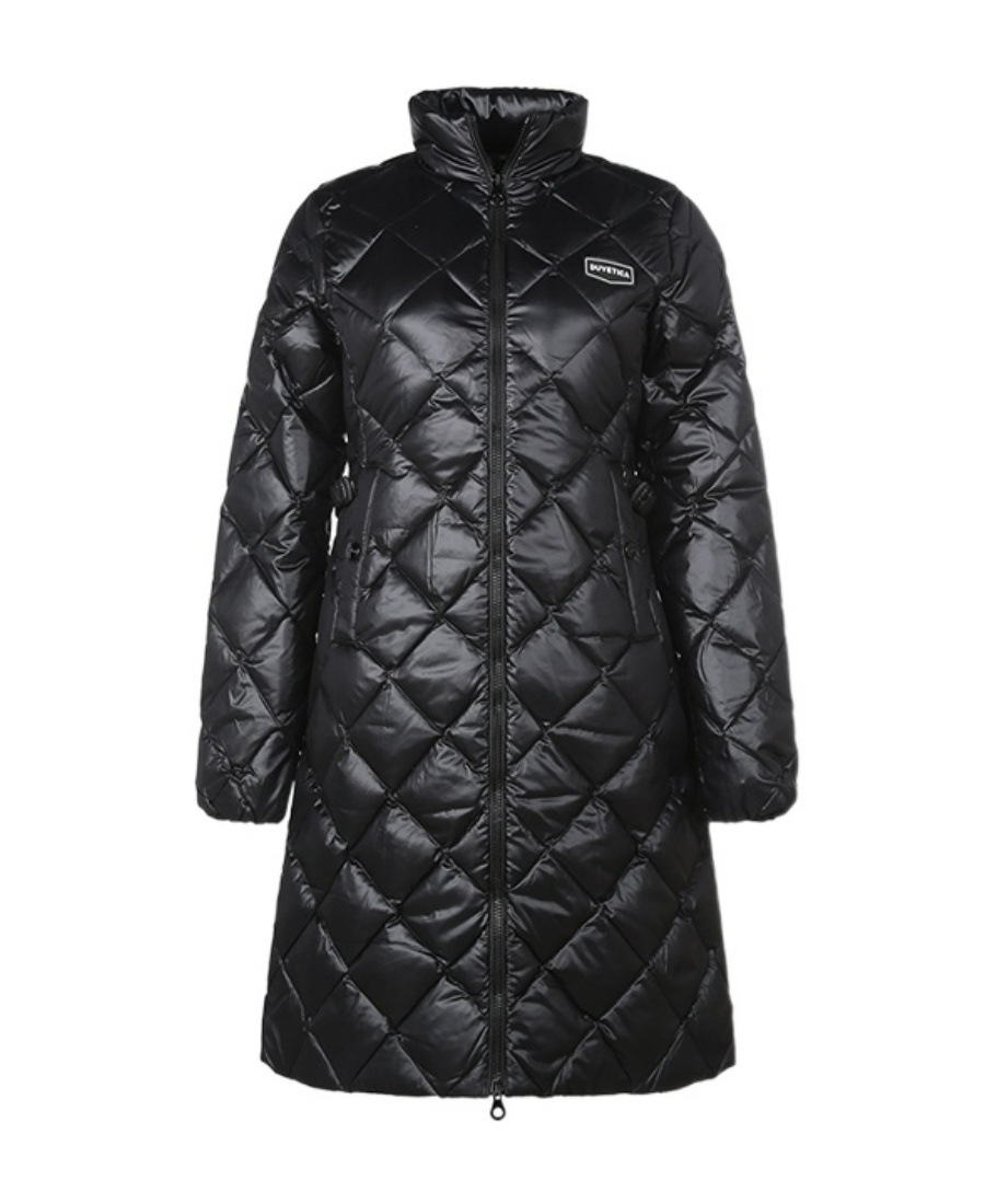Duvetica Nosadella Logo Down Jacket In Black