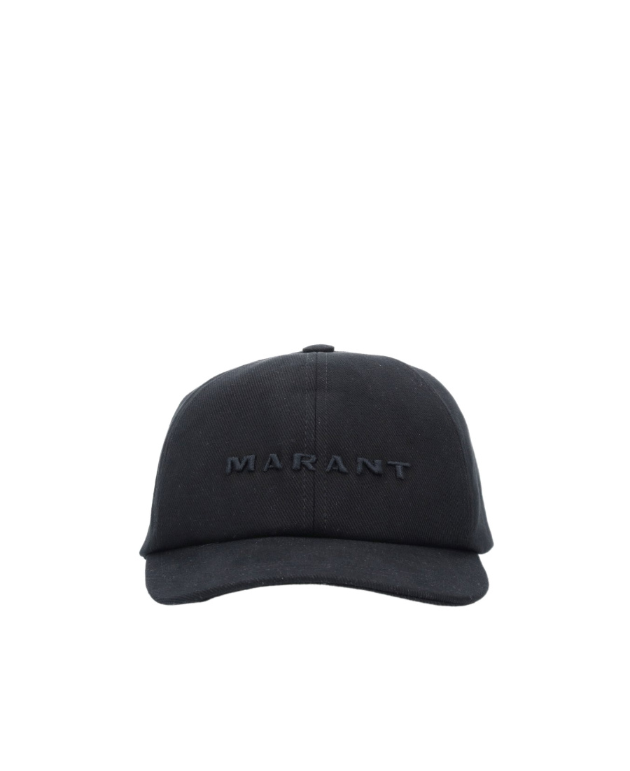Isabel Marant Tyron Embroidered-logo Baseball Cap In Black