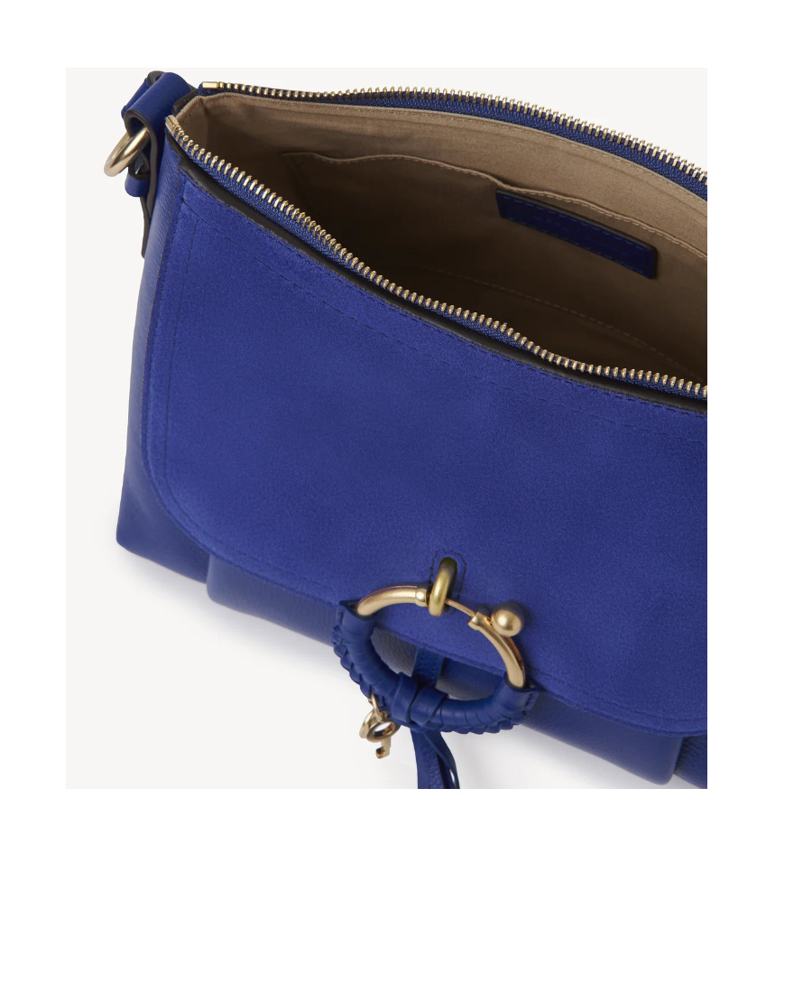 Shop See By Chloé Joan Small Shoulder Bag In Blue
