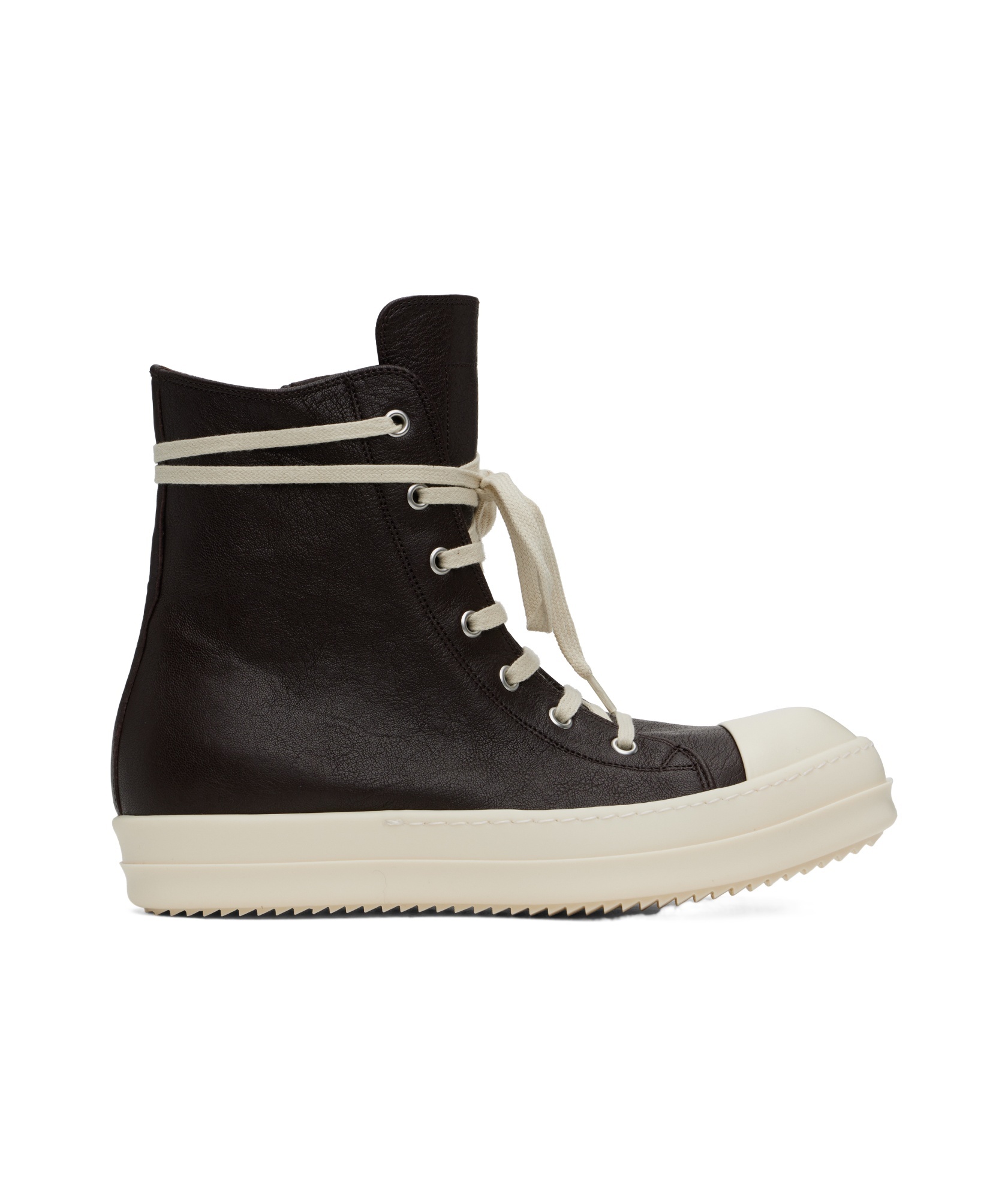 Rick Owens Black Hollywood Mega Bumper Sneakers In Black