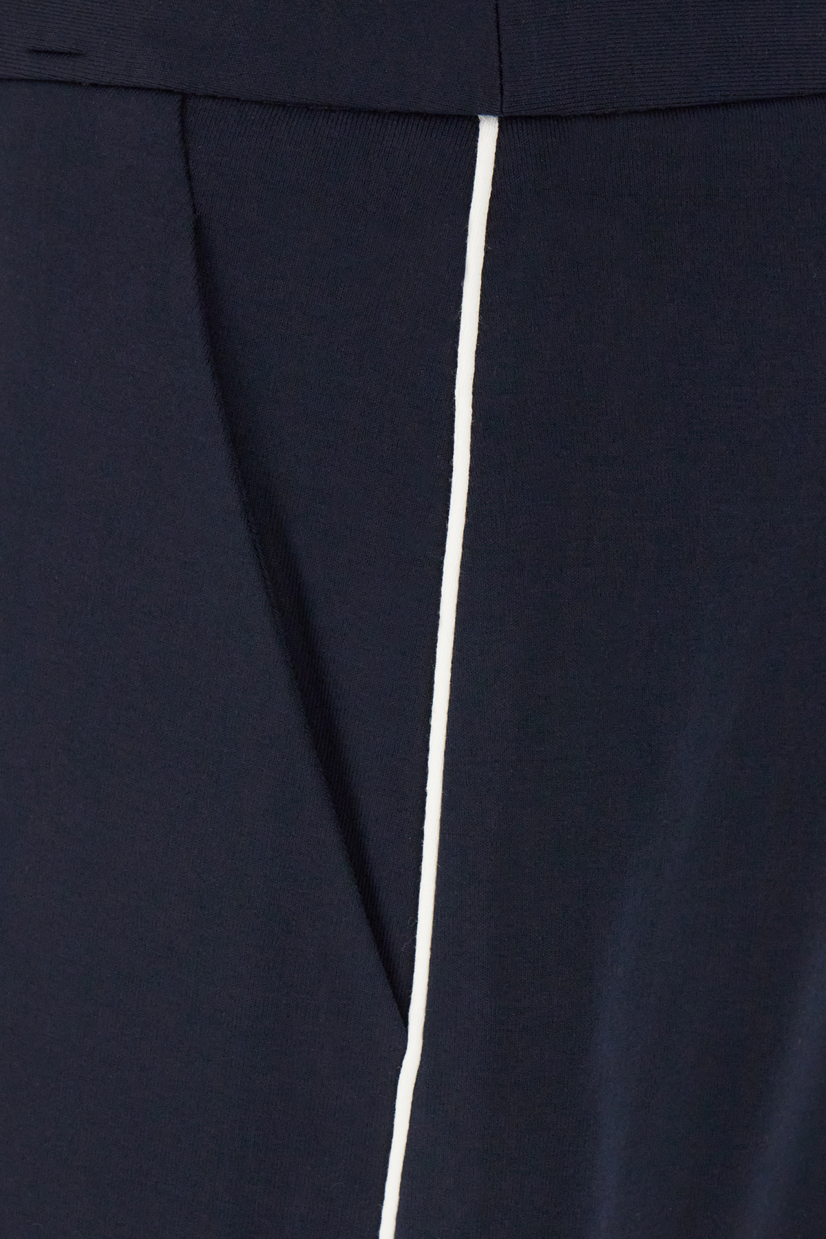 Circolo 1901 Navy Blue Stretch Cotton Pants