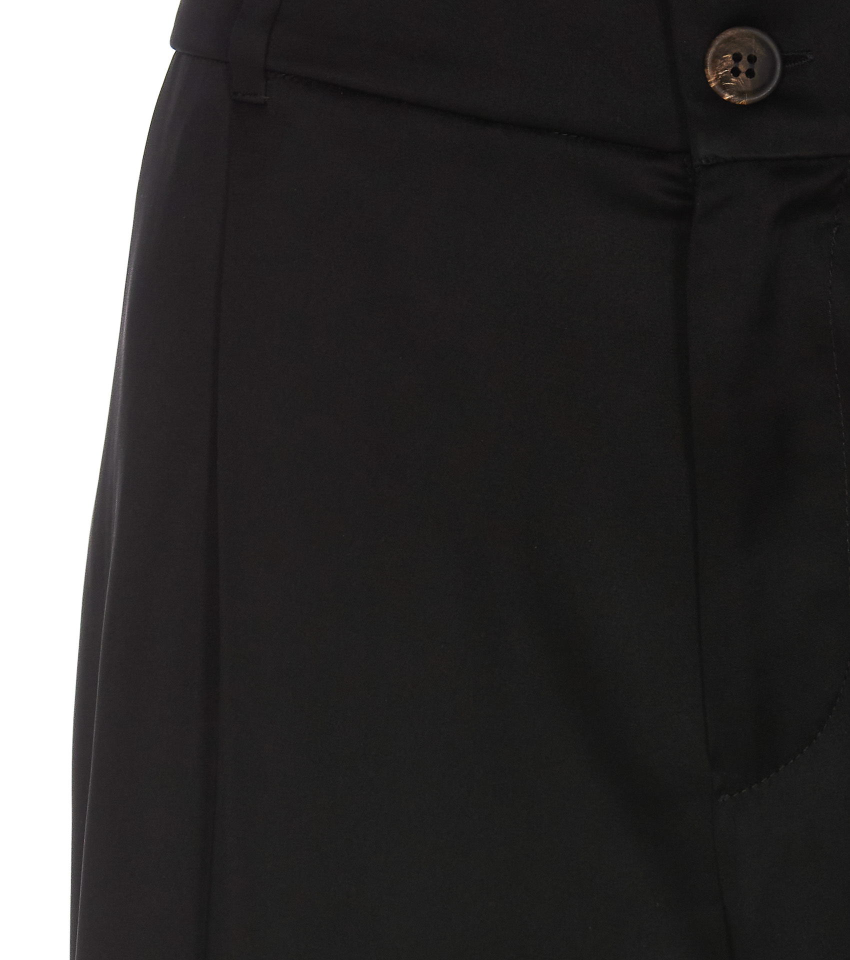 Brunello Cucinelli Knee-length Satin Shorts In Black