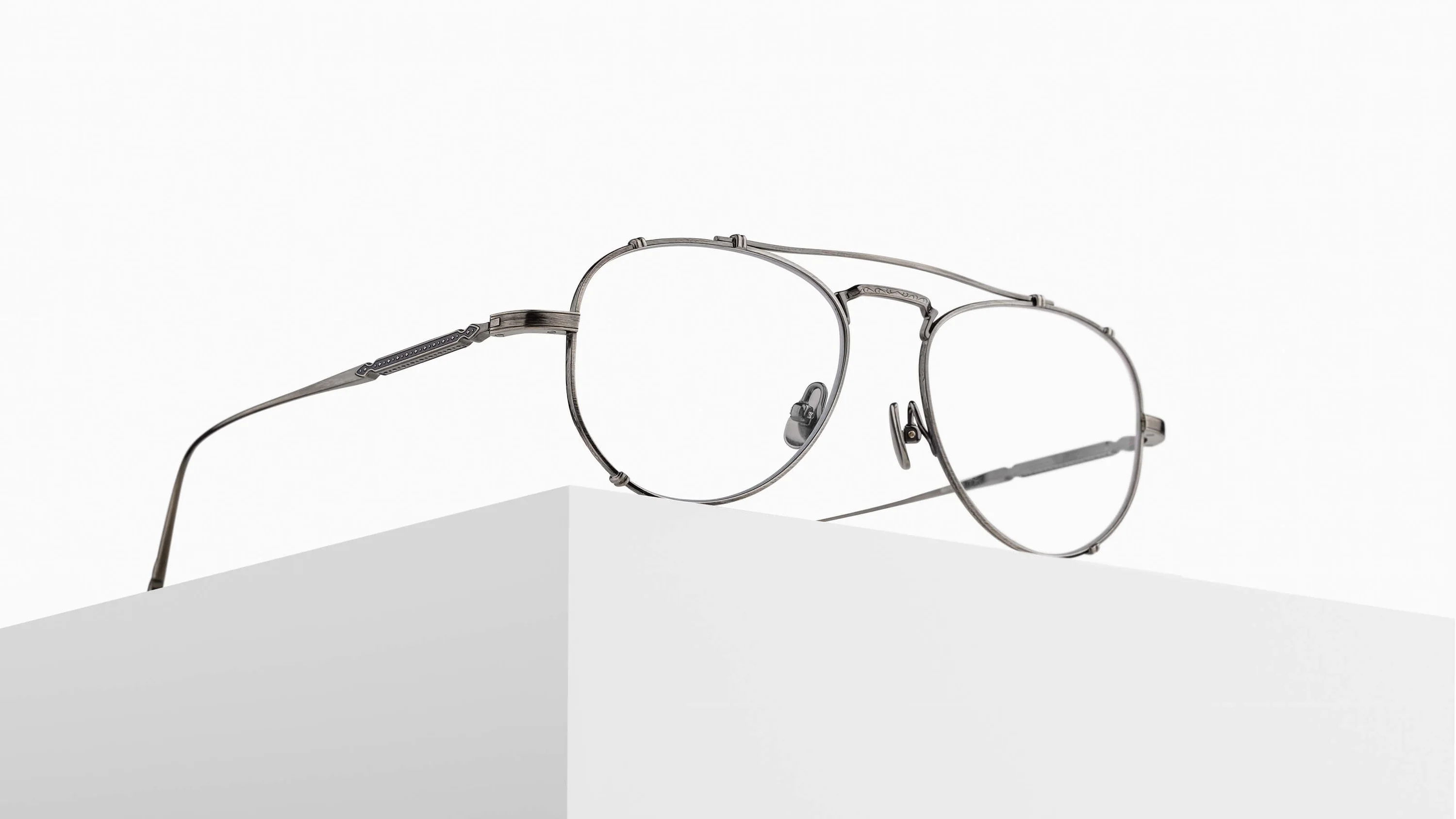 Matsuda Full-frame Plain Mirror In Silver