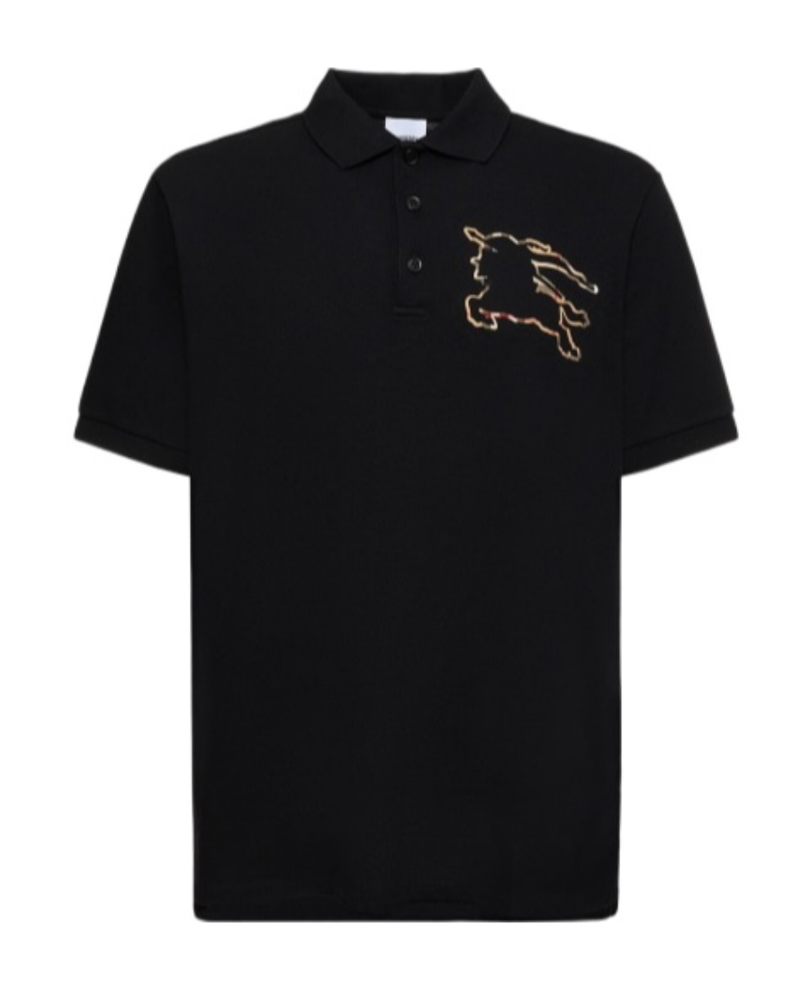 Burberry Logo Printed Polo Shirt