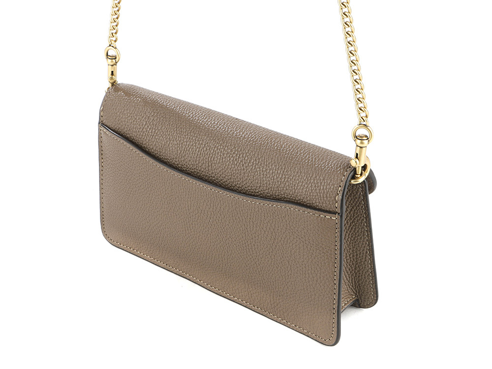 Coach Flip Shoulder Bag In Brown