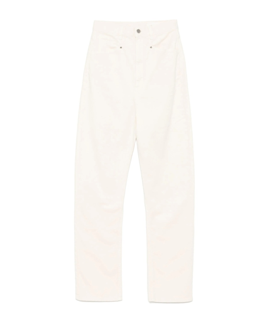 Lemaire Drop-crotch Jeans In White