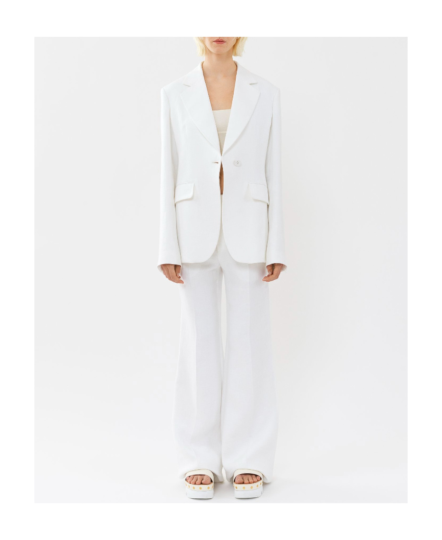 Chloé Single-button Suit Jacket In White