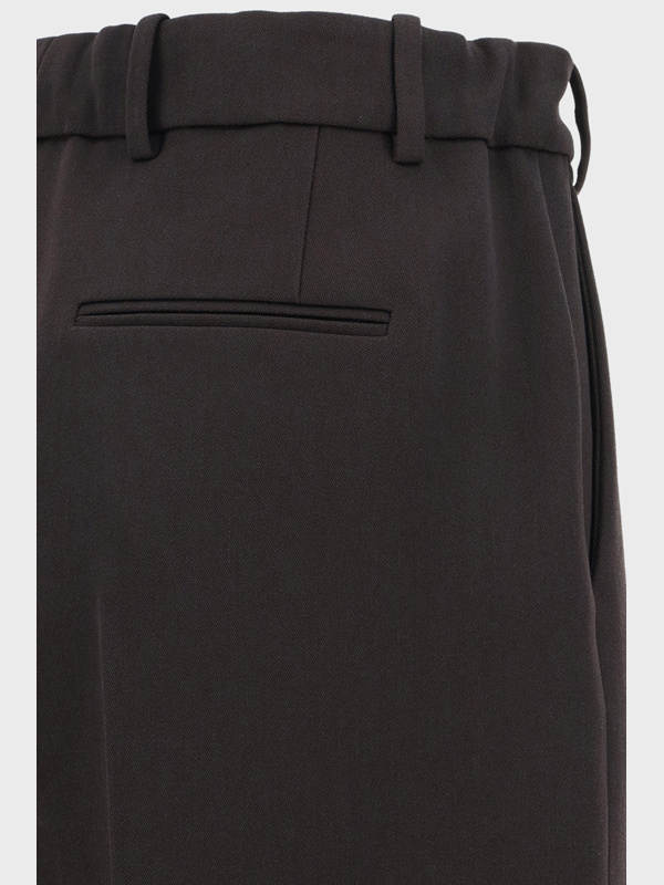 The Row Roan Wide Leg Pants In Black