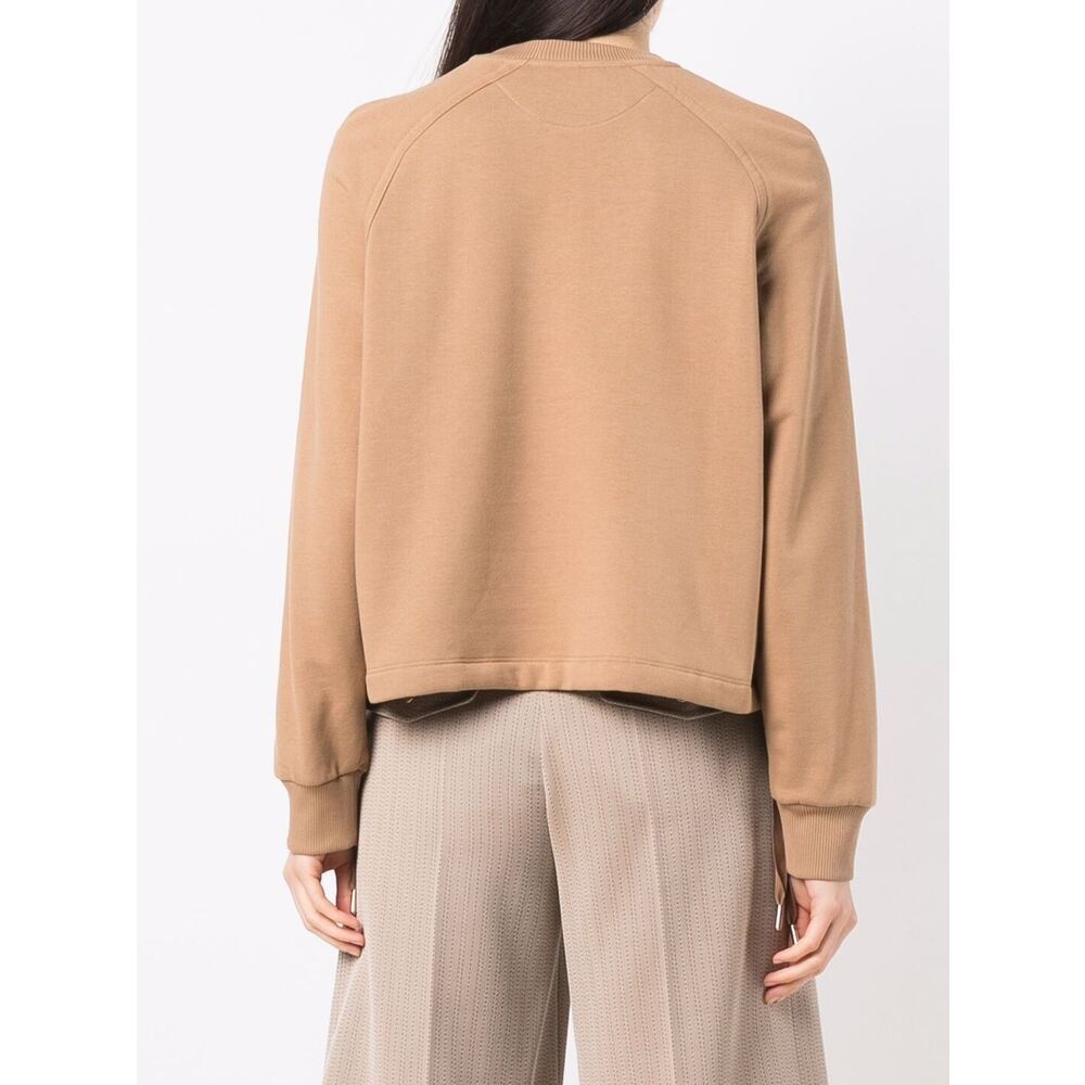 FENDI LOGO-EMBROIDERED SWEATSHIRT