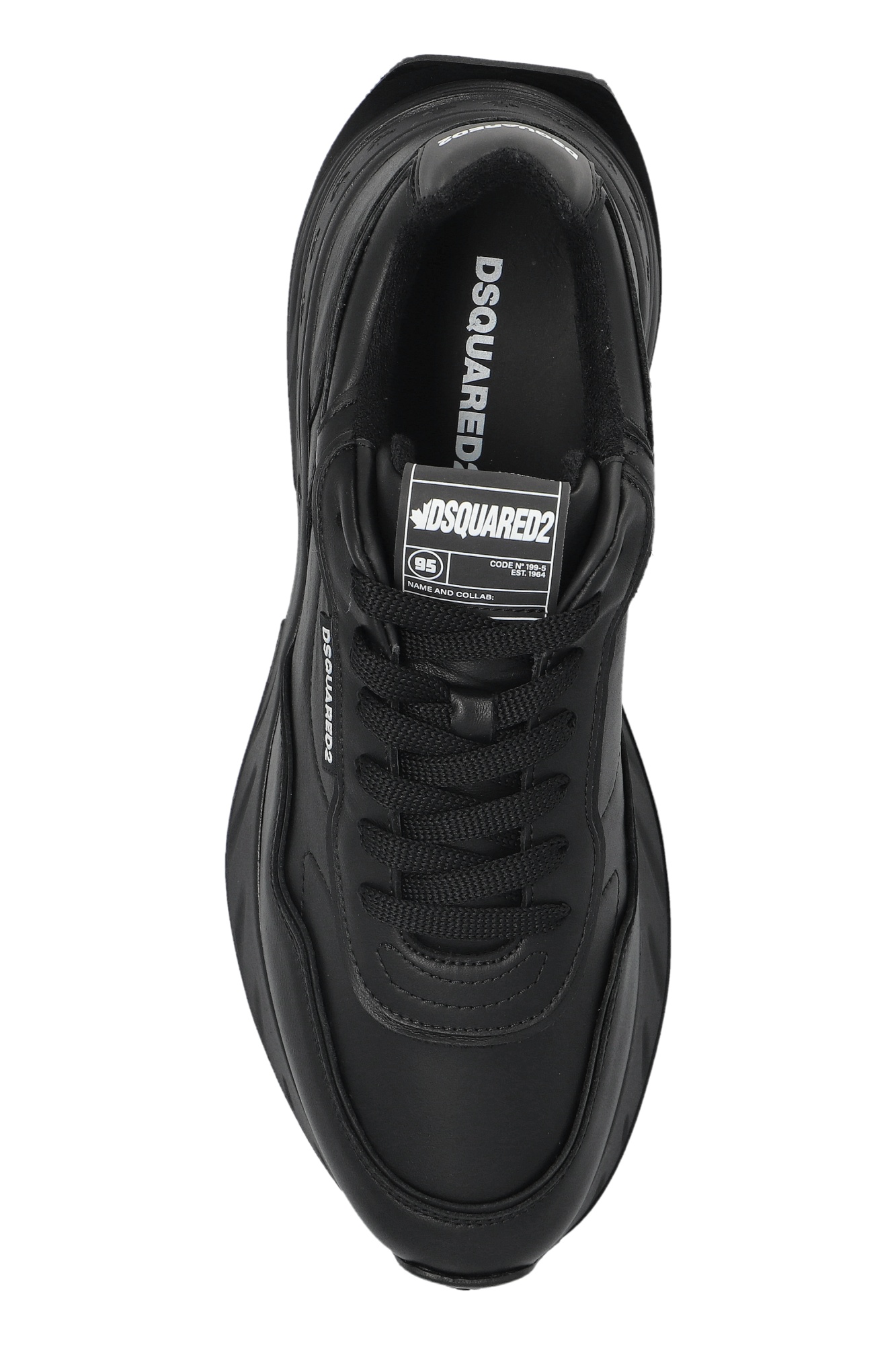 Dsquared2 Sprinter Sneakers In Black