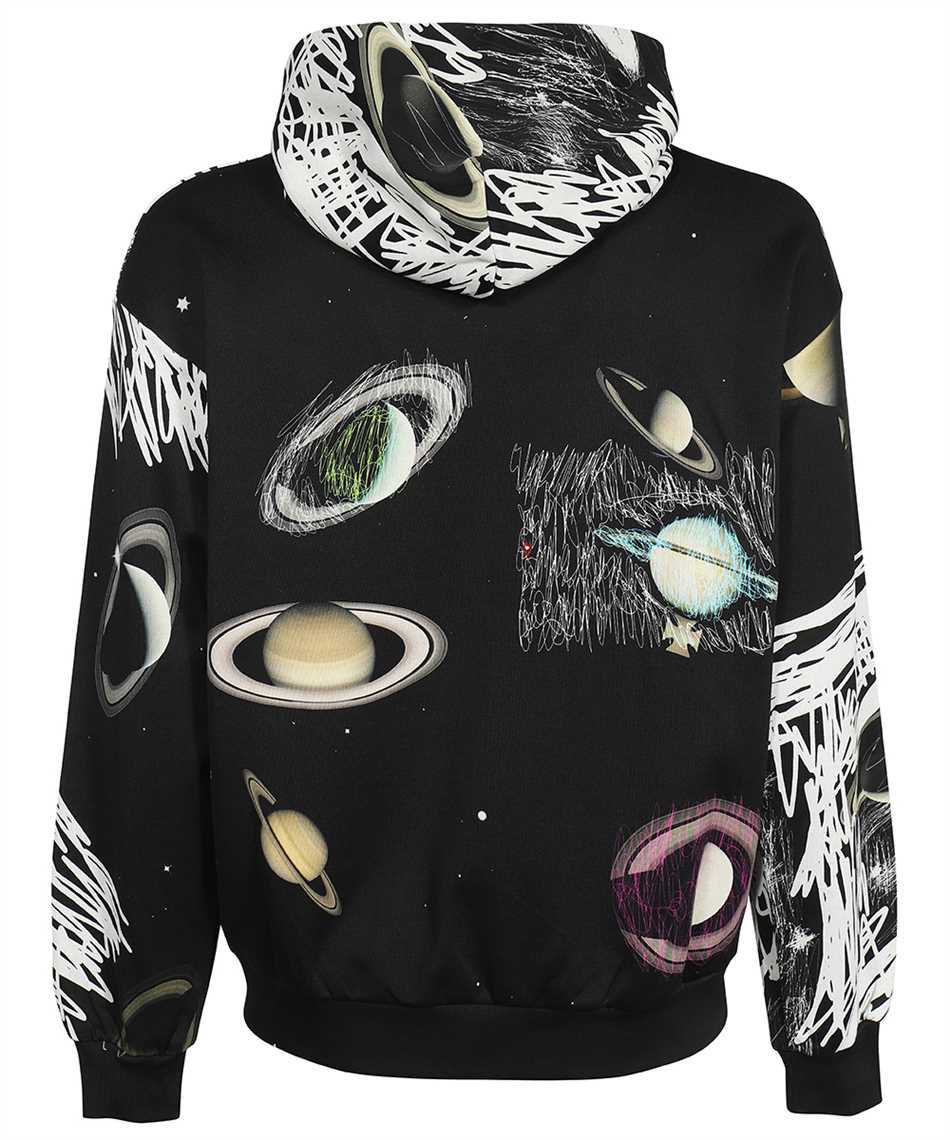 Vivienne Westwood Planets-print Pullover Sweatshirt In Black