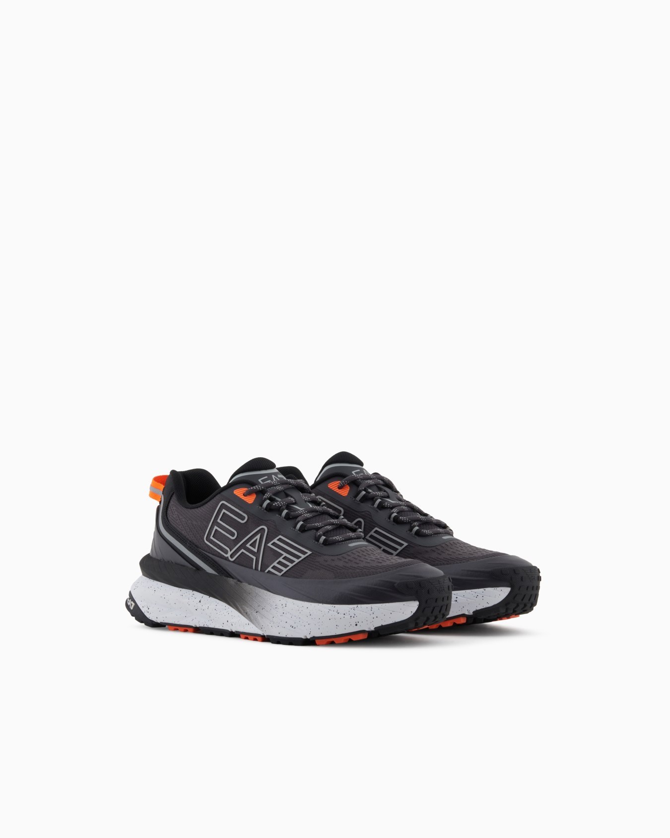 Ea7 Emporio Armani Sneakers Grey In Black