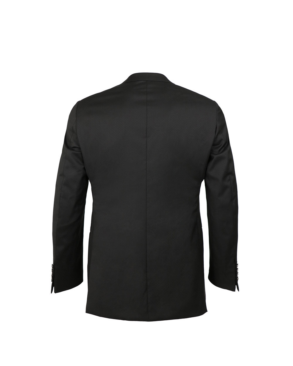 Armani Collezioni Logo Suit Jacket In Black