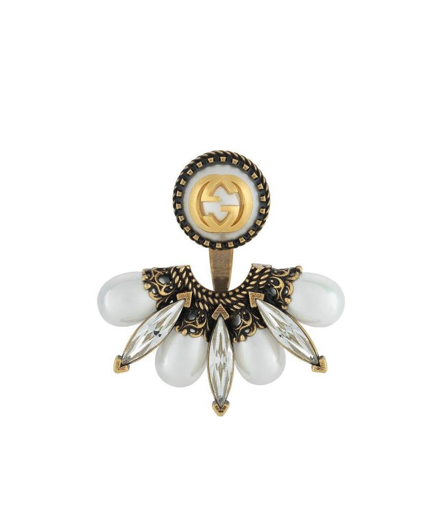 Gucci Interlocking G Single Earring In Multicolor