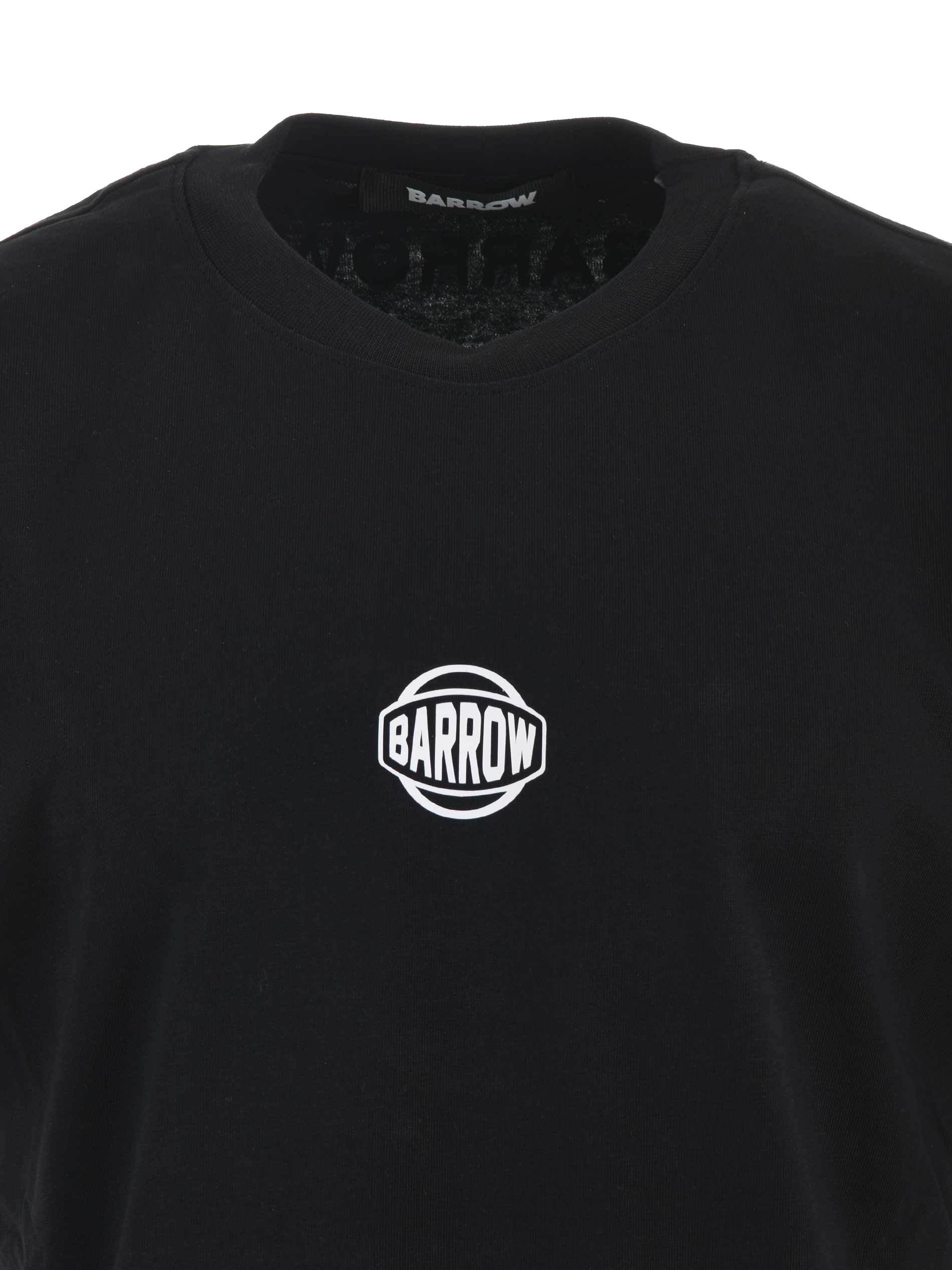 Barrow Graphic-print T-shirt In Black