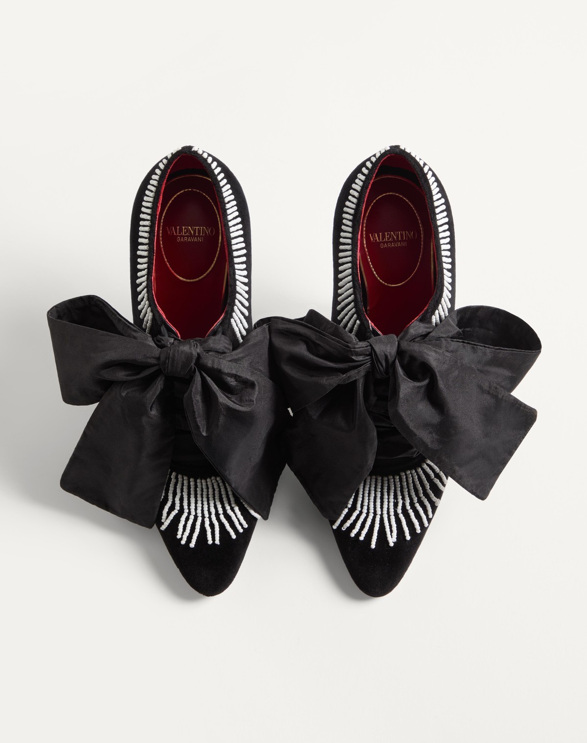 Valentino Pointed High Heels In Multi