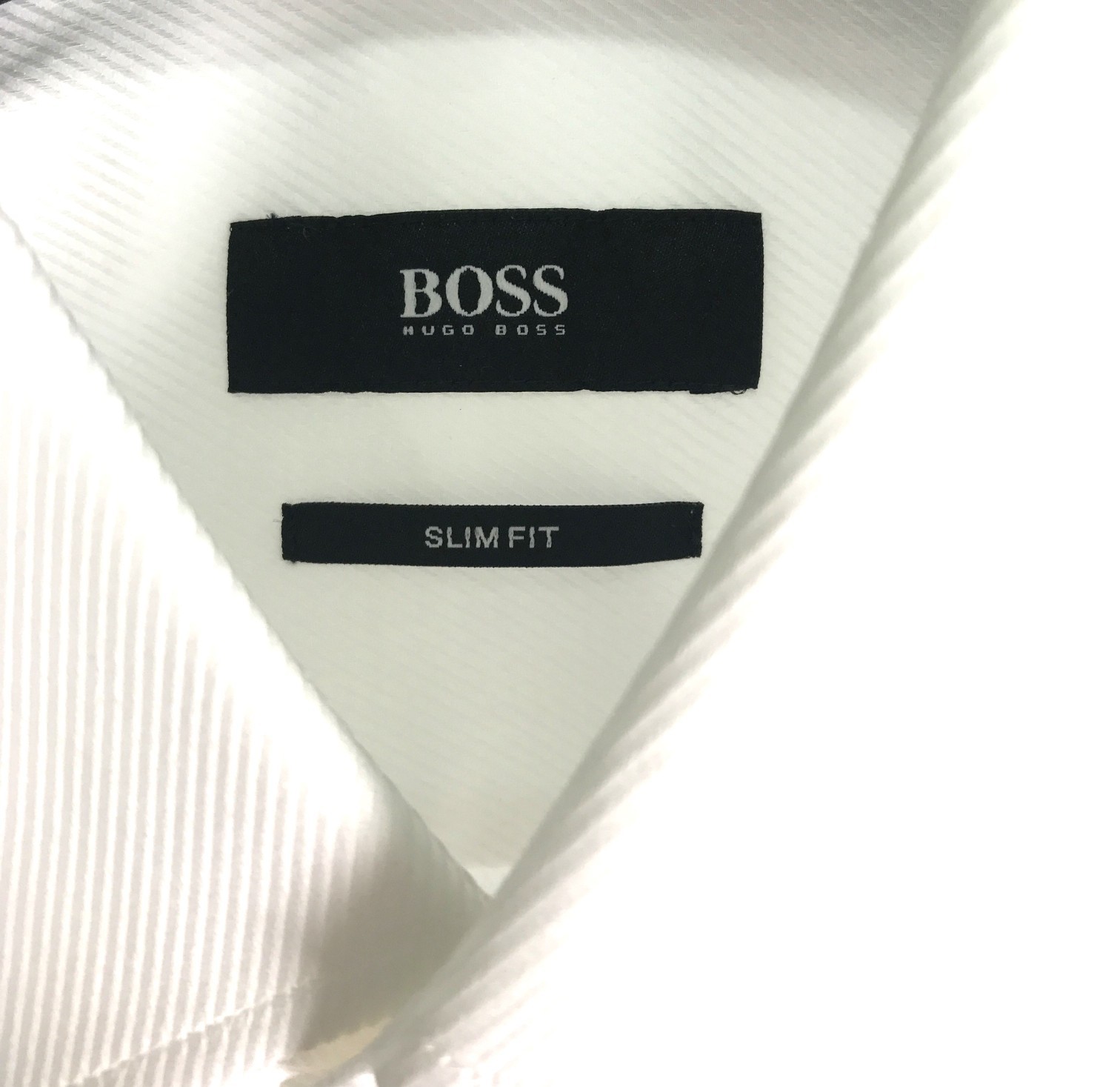 HUGO BOSS LONG-SLEEVED LAPEL SHIRT