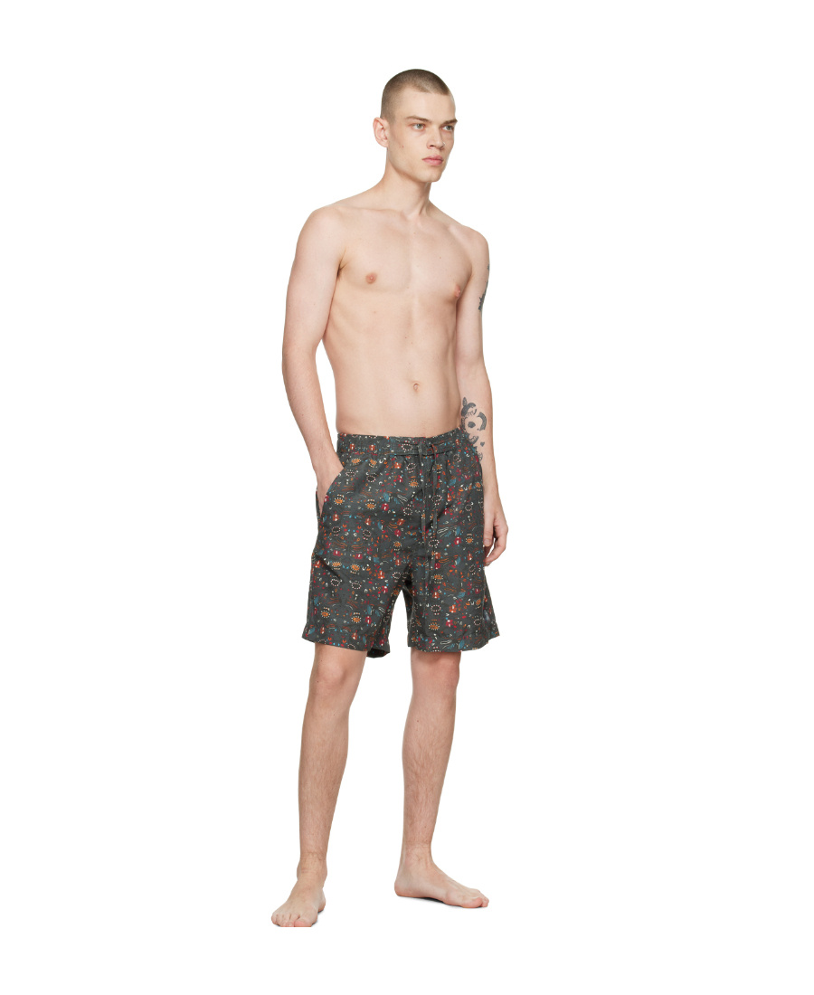 Isabel Marant Hydra Plain Woven Shorts In Black