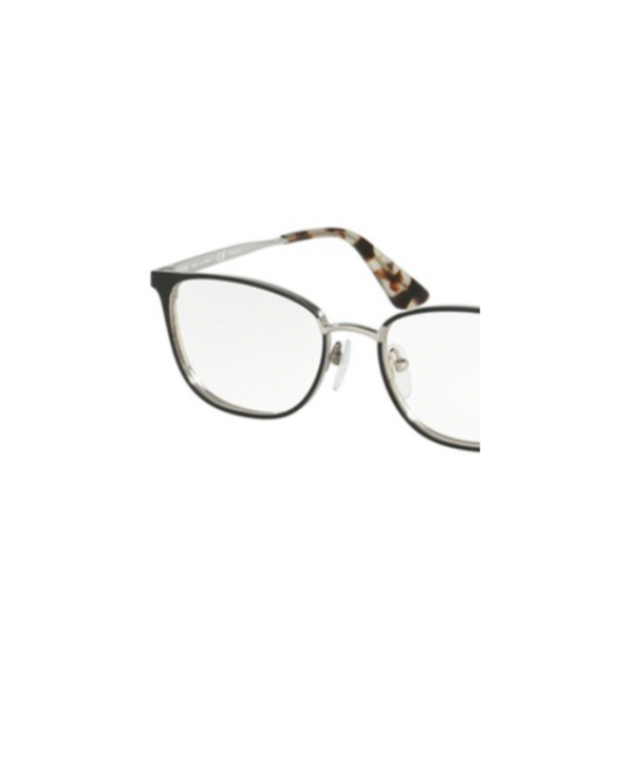Prada Logo Flat Mirror In White