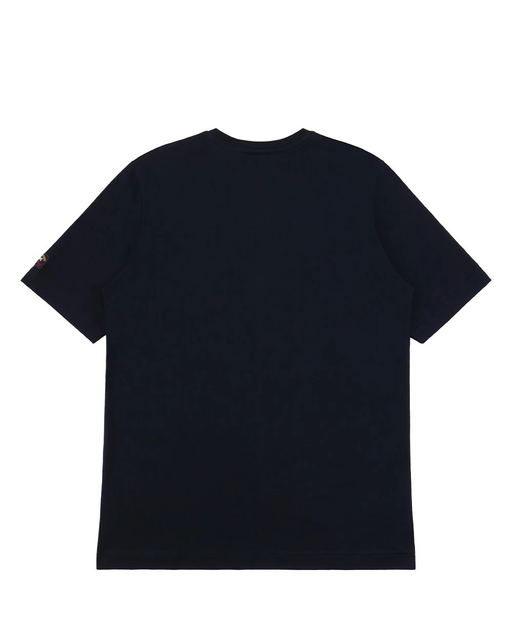 Shop Paul & Shark Round Collar Pocket T-shirt In Black