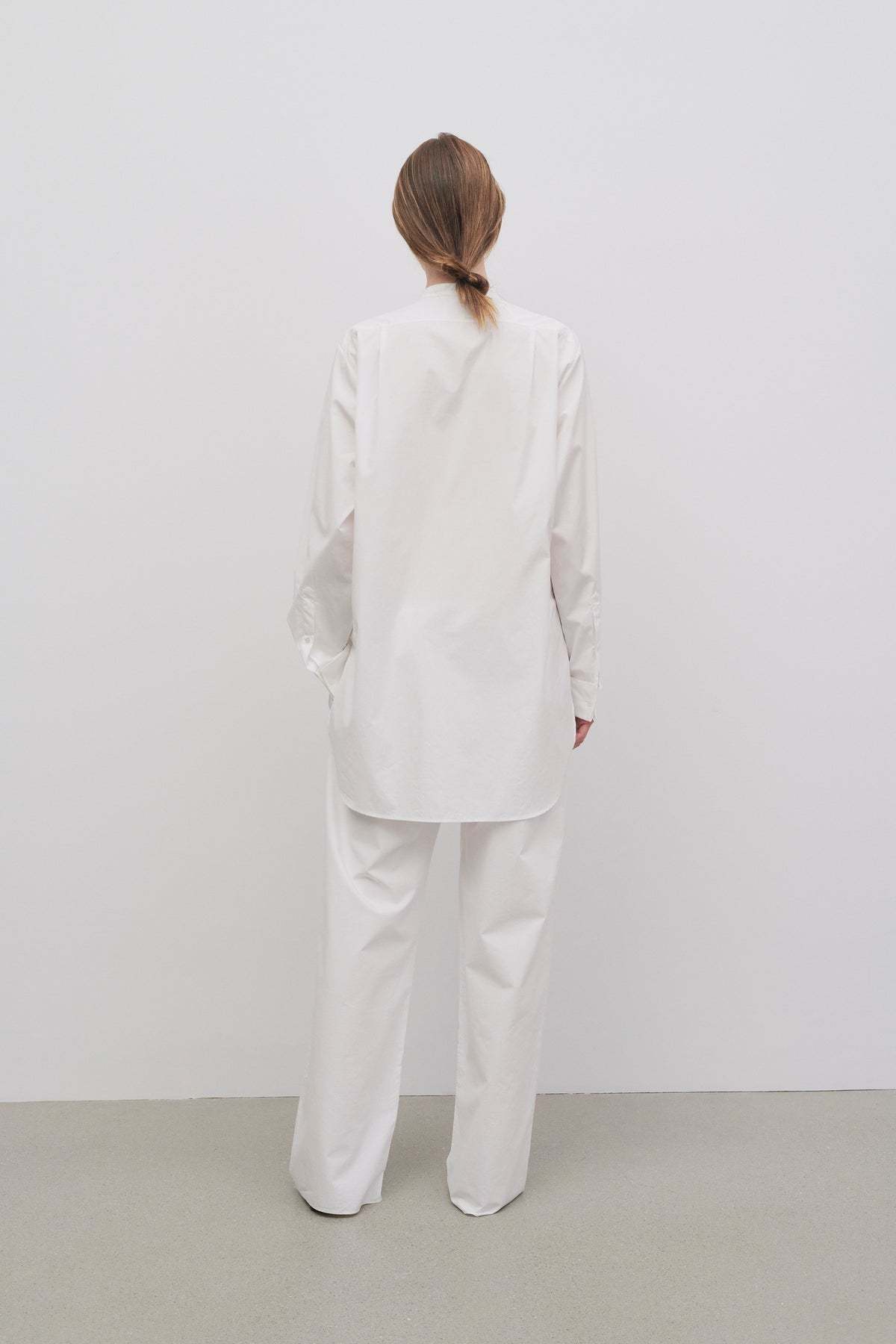 The Row Jugi Strap-up Casual Pants In White