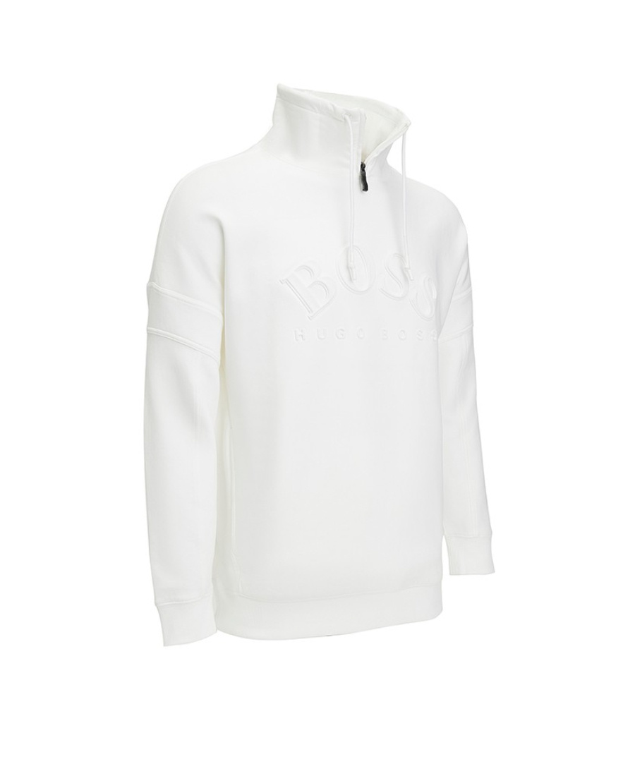 HUGO BOSS ZIPPER DETAIL SWEATER