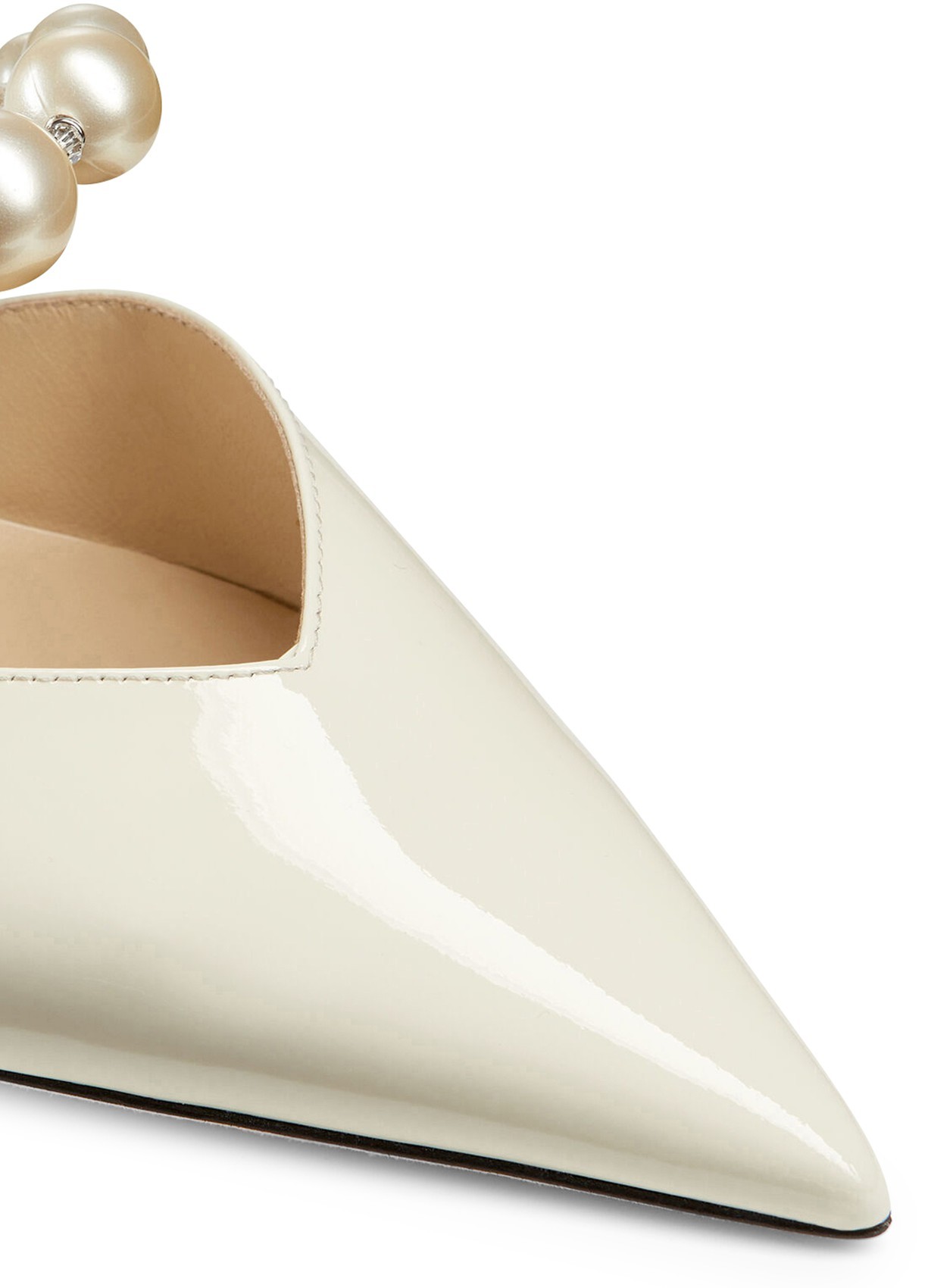 Shop Jimmy Choo Aurelie Thin-soled And Shallow Heels In White